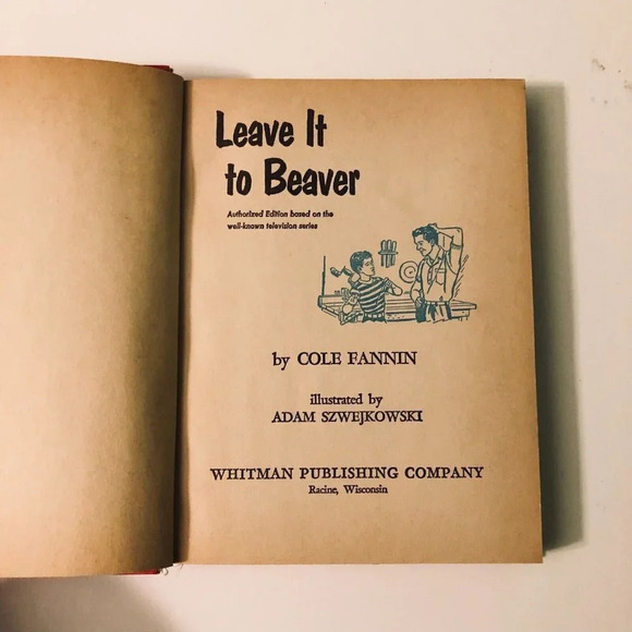 Vintage 1962 Leave It To Beaver Fire Whitman Hardcover - Picture 9 of 16